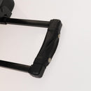 LOEWE Carry Case Anagram PVC Black Silver Auth bs27608-8