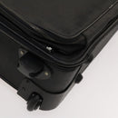 LOEWE Carry Case Anagram PVC Black Silver Auth bs27608-18