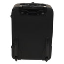 LOEWE Carry Case Anagram PVC Black Silver Auth bs27608-2