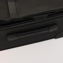 LOEWE Carry Case Anagram PVC Black Silver Auth bs27608-14