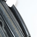 LOEWE Carry Case Anagram PVC Black Silver Auth bs27608-15