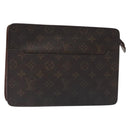 LOUIS VUITTON Monogram Pochette Homme Clutch Bag M51795 LV Auth bs27610-1