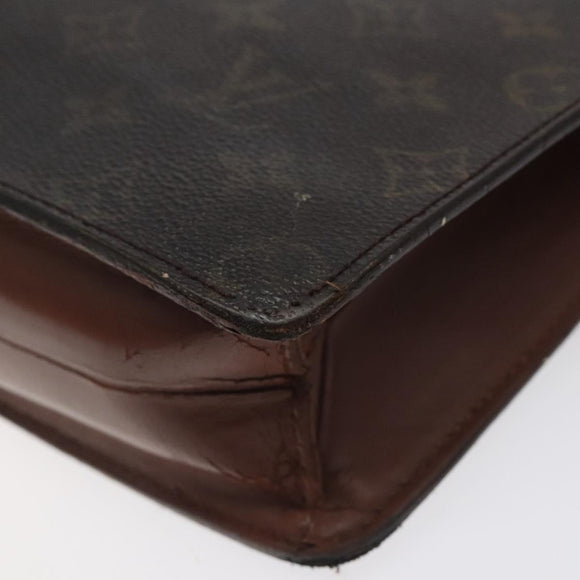 LOUIS VUITTON Monogram Pochette Homme Clutch Bag M51795 LV Auth bs27610