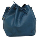 LOUIS VUITTON Epi Petit Noe Shoulder Bag Blue M44105 LV Auth bs27625-1