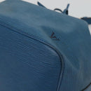 LOUIS VUITTON Epi Petit Noe Shoulder Bag Blue M44105 LV Auth bs27625-9