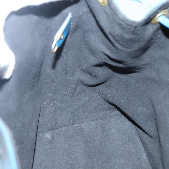 LOUIS VUITTON Epi Petit Noe Shoulder Bag Blue M44105 LV Auth bs27625