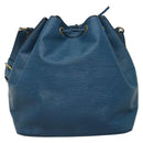 LOUIS VUITTON Epi Petit Noe Shoulder Bag Blue M44105 LV Auth bs27625-2
