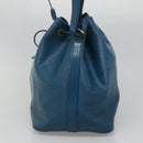 LOUIS VUITTON Epi Petit Noe Shoulder Bag Blue M44105 LV Auth bs27625-4