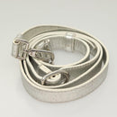 Christian Dior Ever Mini Hand Bag Leather 2way Silver Auth bs27633-22