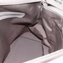 Christian Dior Canage Granville Hand Bag Leather 2way Gray Silver Auth bs27634-23