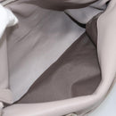 Christian Dior Canage Granville Hand Bag Leather 2way Gray Silver Auth bs27634-27