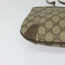 GUCCI GG Supreme Web Sherry Line Shoulder Bag PVC Beige 904 02 026 Auth bs27641-10