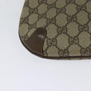 GUCCI GG Supreme Web Sherry Line Shoulder Bag PVC Beige 904 02 026 Auth bs27641-12