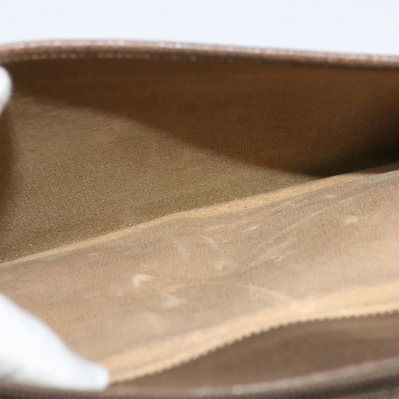 GUCCI GG Supreme Web Sherry Line Shoulder Bag PVC Beige 904 02 026 Auth bs27641