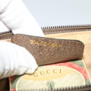 GUCCI GG Supreme Web Sherry Line Shoulder Bag PVC Beige 904 02 026 Auth bs27641-20