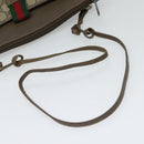 GUCCI GG Supreme Web Sherry Line Shoulder Bag PVC Beige 904 02 026 Auth bs27641-7