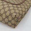 GUCCI GG Supreme Web Sherry Line Tote Bag PVC Beige 002 123 6487 Auth bs27643-9