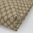GUCCI GG Supreme Web Sherry Line Tote Bag PVC Beige 002 123 6487 Auth bs27643-15