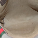 GUCCI GG Supreme Web Sherry Line Tote Bag PVC Beige 002 123 6487 Auth bs27643-10