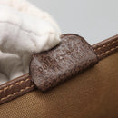 GUCCI GG Supreme Web Sherry Line Tote Bag PVC Beige 002 123 6487 Auth bs27643-12