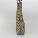 GUCCI GG Supreme Web Sherry Line Tote Bag PVC Beige 002 123 6487 Auth bs27643-3