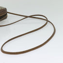 GUCCI GG Supreme Web Sherry Line Shoulder Bag PVC Beige 156 02 066 Auth bs27644-7