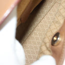 GUCCI Bamboo Hand Bag Suede Black Gold 000 122 0316 Auth bs27649-15