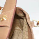 GUCCI Bamboo Hand Bag Suede Black Gold 000 122 0316 Auth bs27649-16