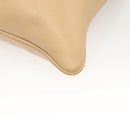 GUCCI Shoulder Bag Leather Beige Silver Auth bs27650-15