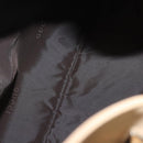 GUCCI Shoulder Bag Leather Beige Silver Auth bs27650-10