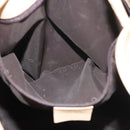 GUCCI Shoulder Bag Leather Beige Silver Auth bs27650-11