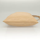 GUCCI Shoulder Bag Leather Beige Silver Auth bs27650-5