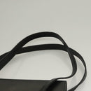 Gianni Versace Shoulder Bag Leather Gold Black Auth bs27657-8