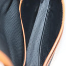 SAINT LAURENT Shoulder Bag PVC Leather Brown Auth bs27659-15