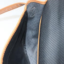 SAINT LAURENT Shoulder Bag PVC Leather Brown Auth bs27659-17