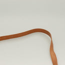 SAINT LAURENT Shoulder Bag PVC Leather Brown Auth bs27659-8