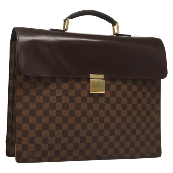LOUIS VUITTON Damier Ebene Altona GM Hand Bag N53312 LV Auth bs27669