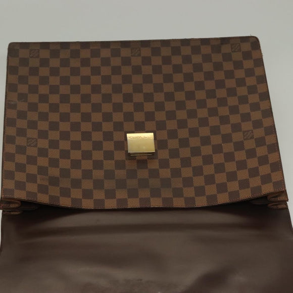 LOUIS VUITTON Damier Ebene Altona GM Hand Bag N53312 LV Auth bs27669