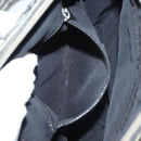 CHANEL Unlimited Shoulder Bag Coated Canvas Silver CC Auth bs27674-20