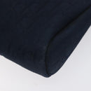 Christian Dior Trotter Canvas Clutch Bag Navy Auth bs27678-10