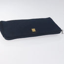 Christian Dior Trotter Canvas Clutch Bag Navy Auth bs27678-6