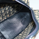 Christian Dior Trotter Canvas Handtasche Marinegold Auth bs27680-17
