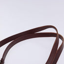 Christian Dior Trotter Canvas Tote Bag Red Silver Auth bs27682-8