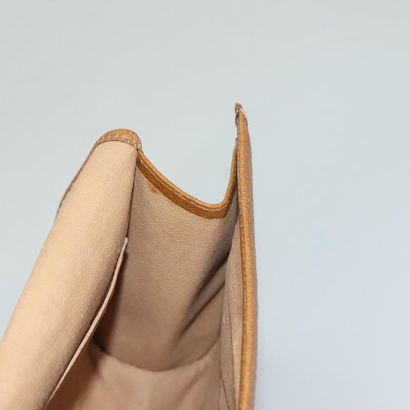 GUCCI Clutch Bag PVC Gold Red 89 01 040 Auth bs27689