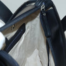 BURBERRY Tote Bag Canvas Beige Silver Auth bs27693-18