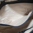 BURBERRY Tote Bag Canvas Beige Silver Auth bs27693-21