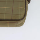 Burberrys Nova Check Shoulder Bag Canvas Beige Auth bs27696-9