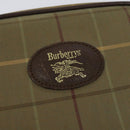 Burberrys Nova Check Shoulder Bag Canvas Beige Auth bs27696-10