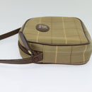 Burberrys Nova Check Shoulder Bag Canvas Beige Auth bs27696-3