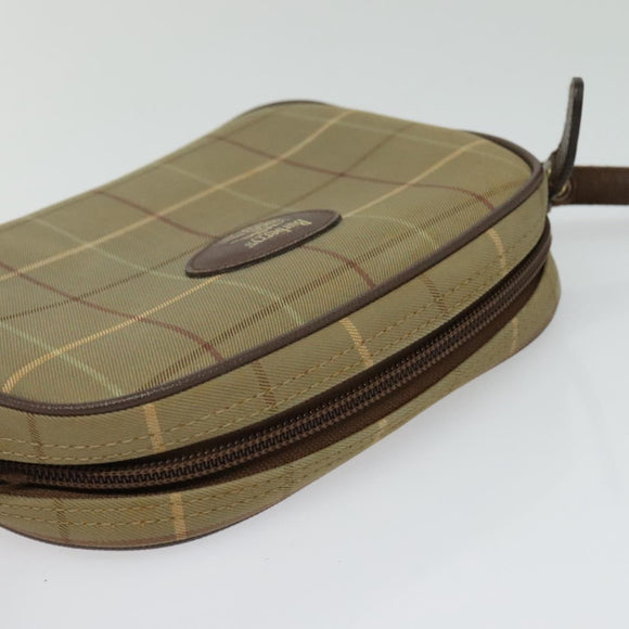 Burberrys Nova Check Shoulder Bag Canvas Beige Auth bs27696